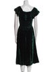 Hill House Home Square Neckline Knee-Length Dress