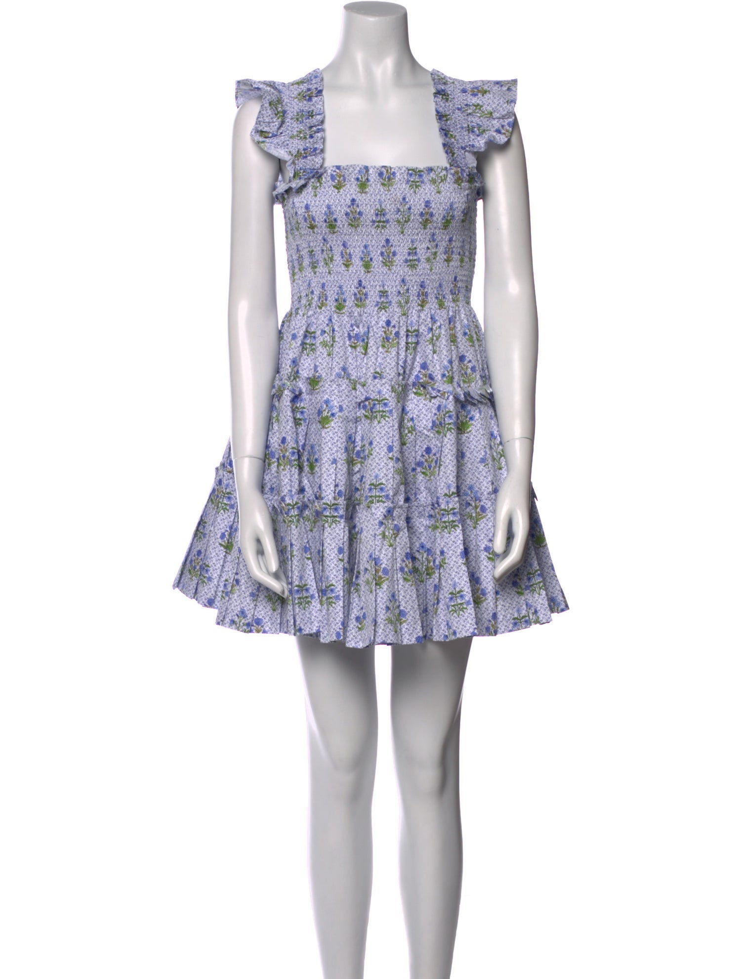 Hill House Home Floral Print Mini Dress