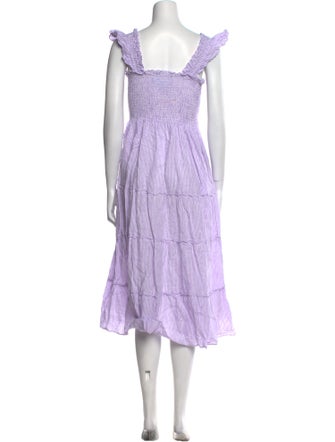 Hill House Home Linen Midi Length Dress