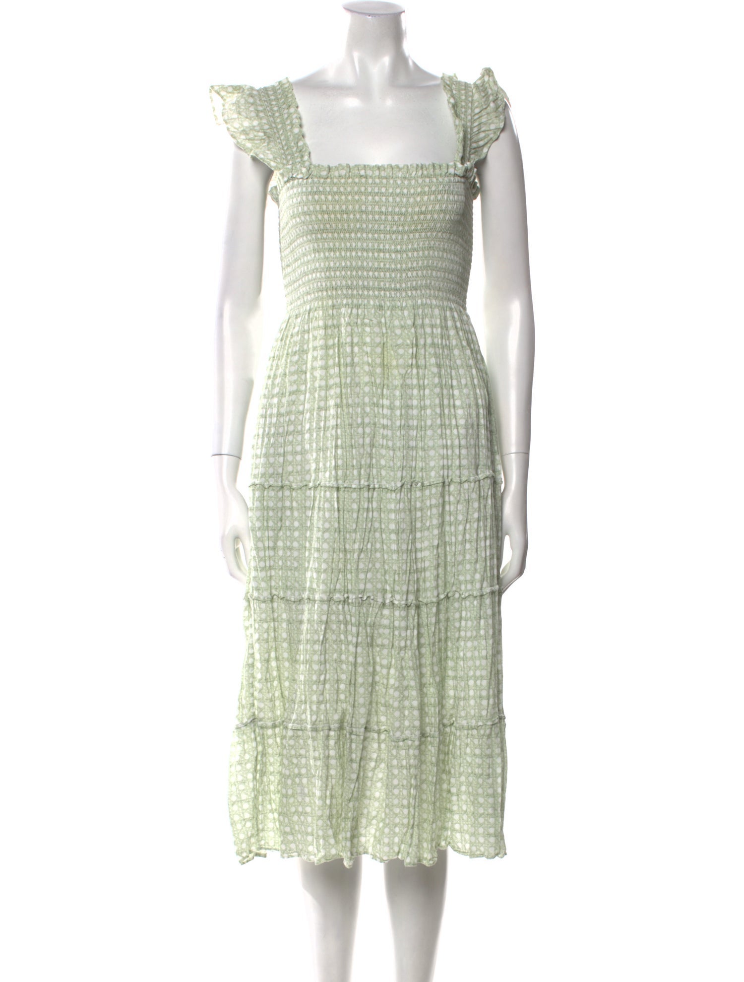 Hill House Home Plaid Print Knee-Length Dress