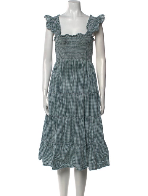 Hill House Home Striped Midi Length Dress