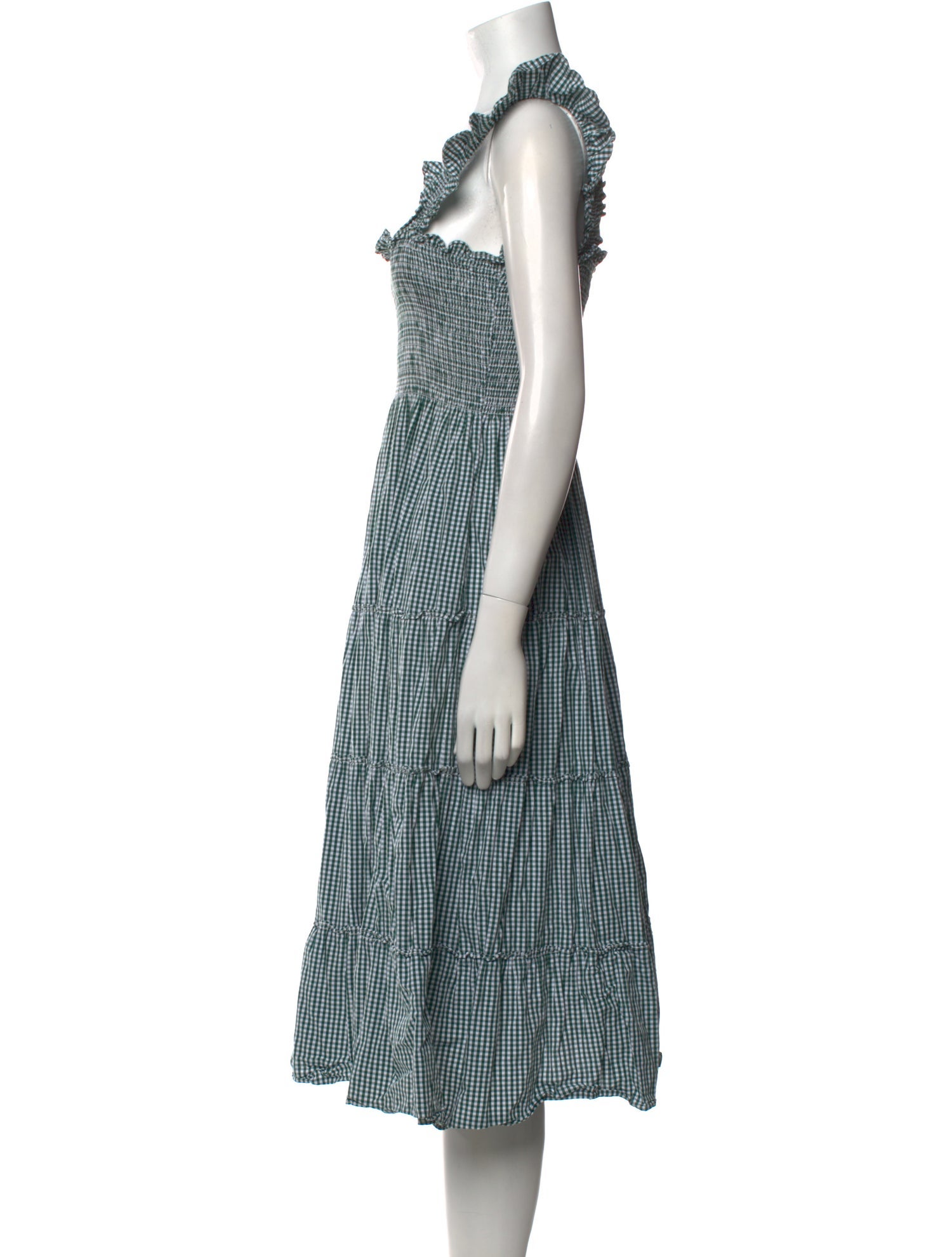 Hill House Home Striped Midi Length Dress