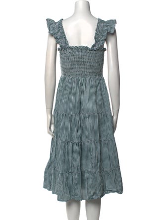 Hill House Home Striped Midi Length Dress