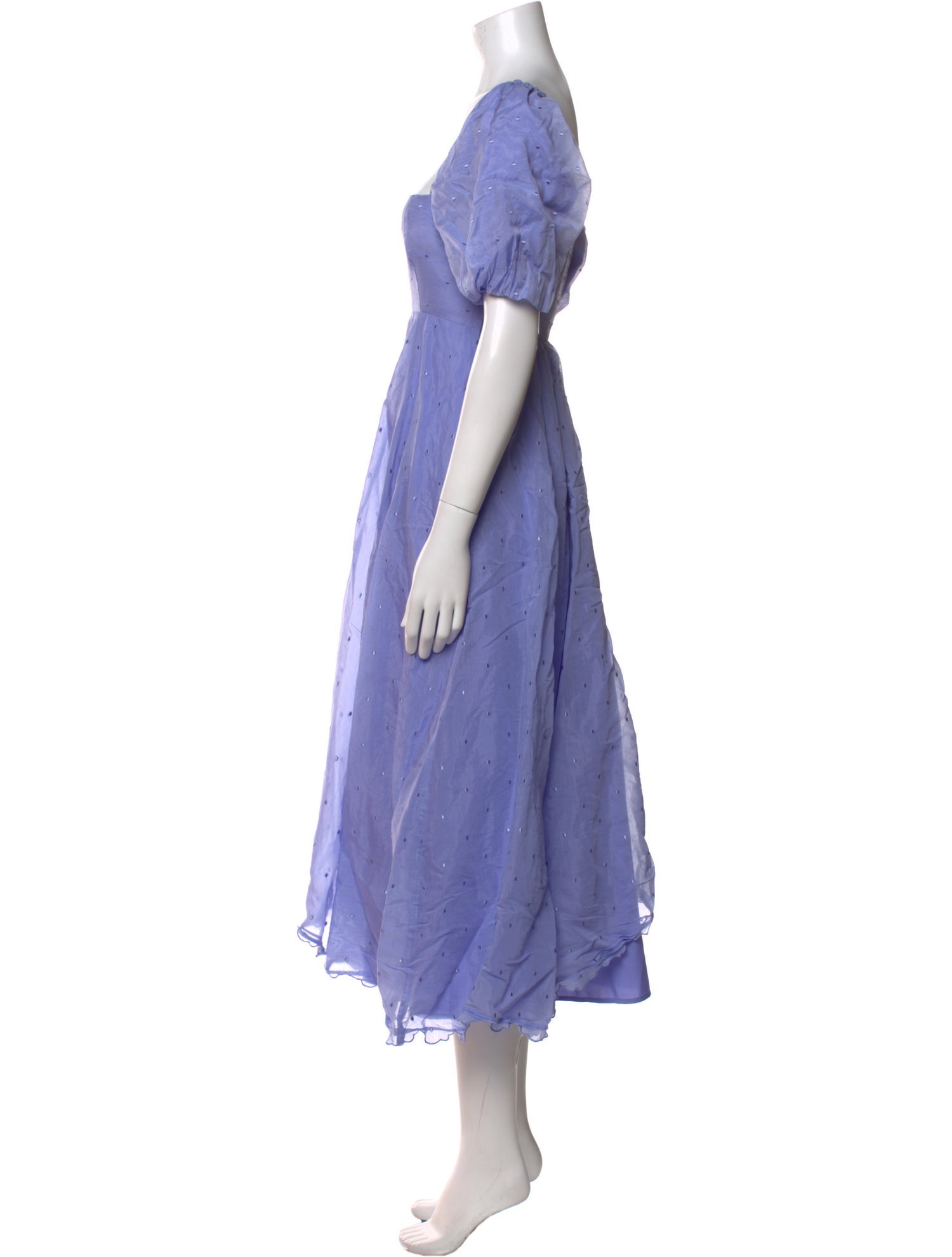 Hill House Home Square Neckline Midi Length Dress