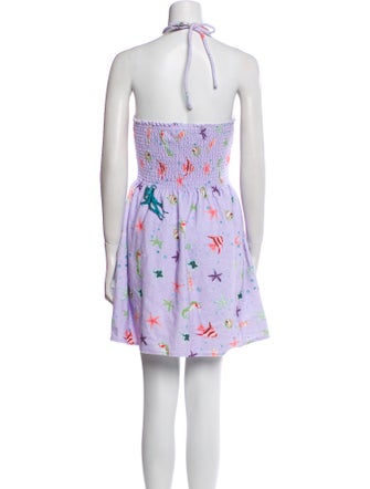 Hill House Home Floral Print Mini Dress