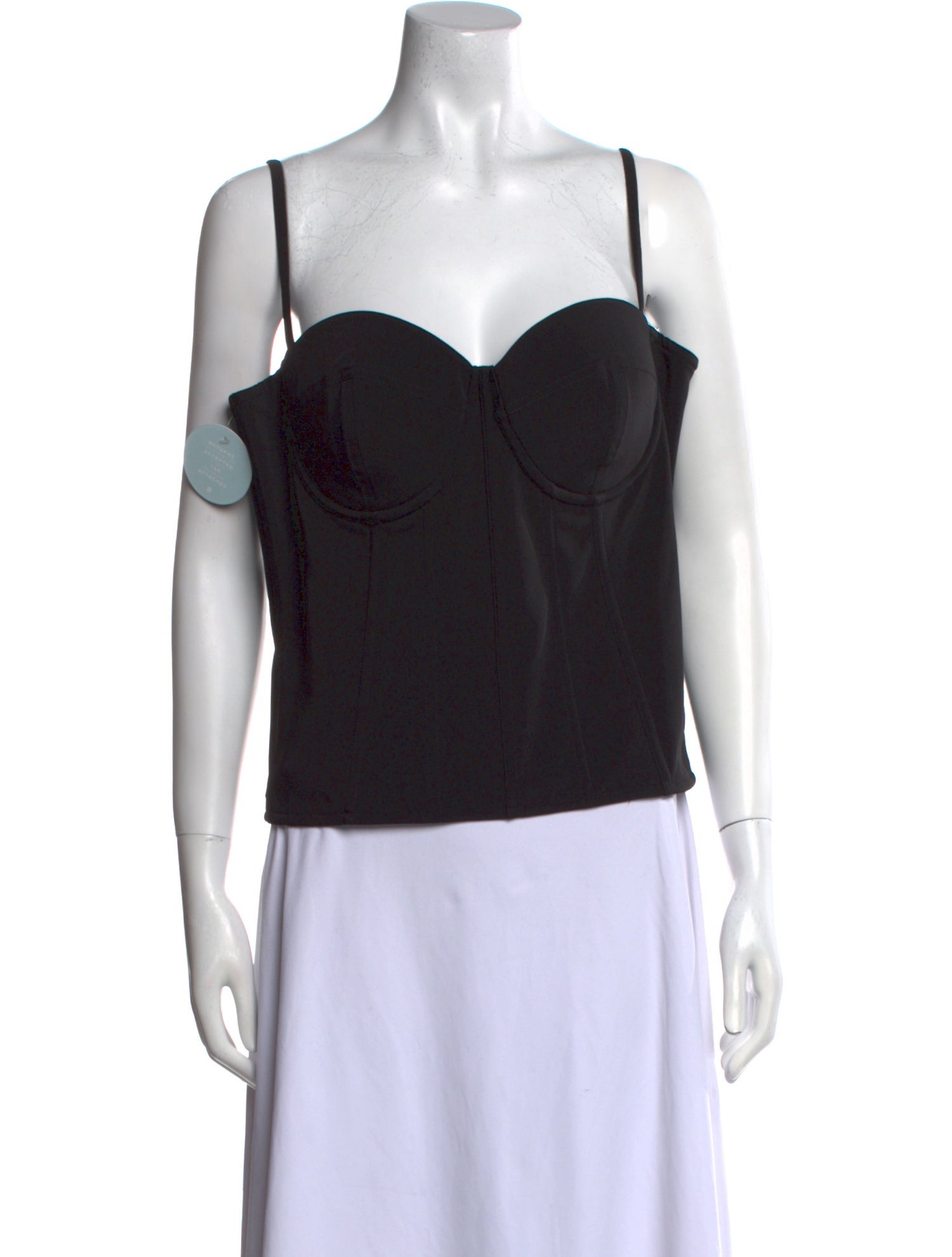 Hill House Home Square Neckline Sleeveless Crop Top