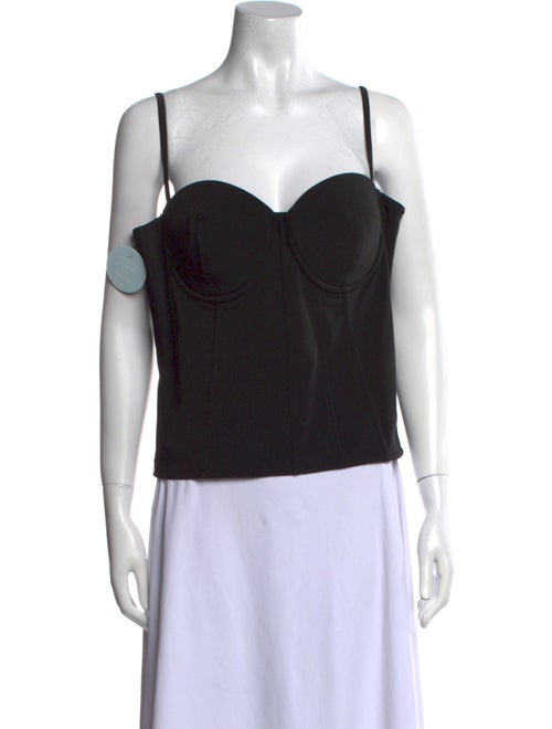 Hill House Home Square Neckline Sleeveless Crop Top