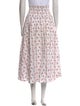 Hill House Home Floral Print Midi Length Skirt