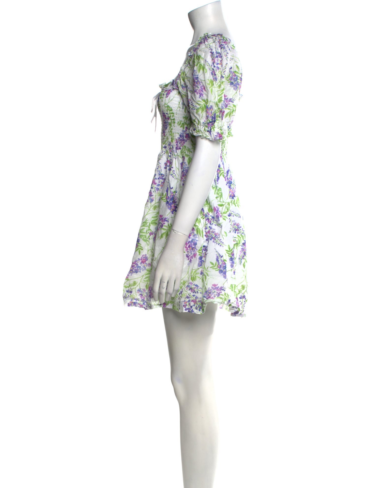 Hill House Home Floral Print Mini Dress