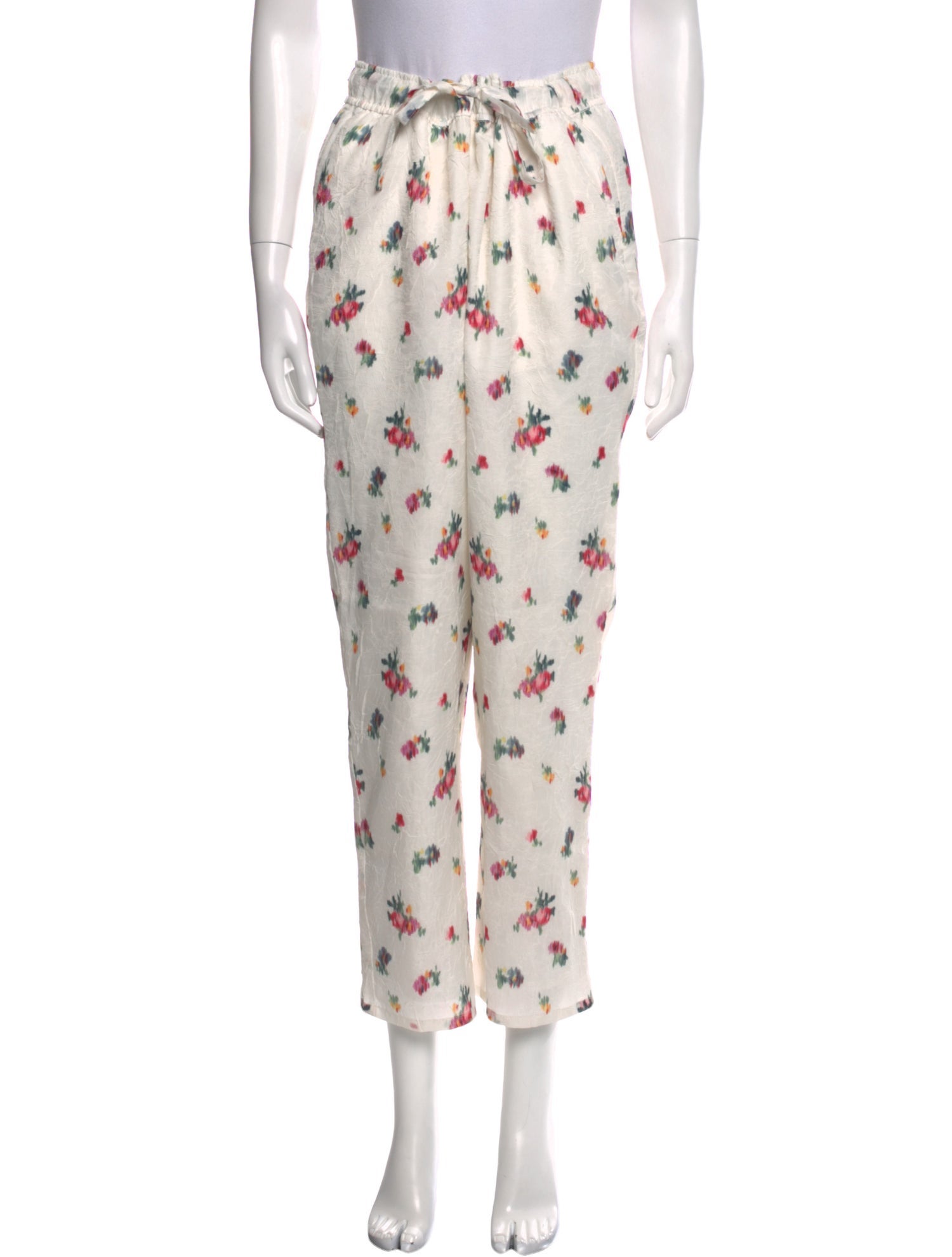 Hill House Home Floral Print Straight Leg Pants