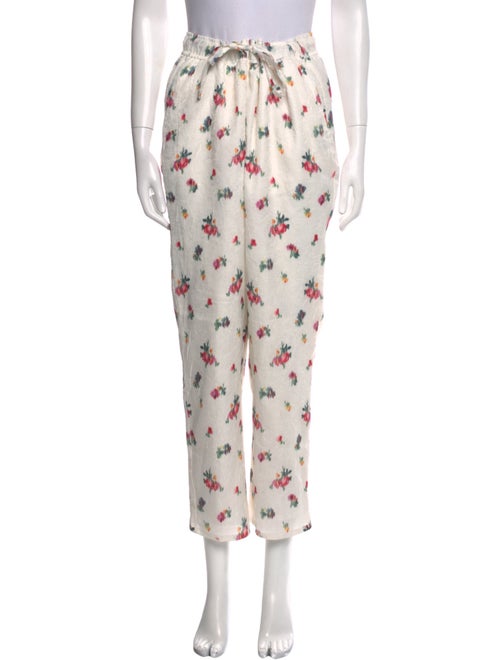 Hill House Home Floral Print Straight Leg Pants