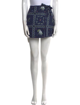 Hill House Home Printed Mini Skirt