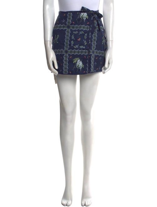 Hill House Home Printed Mini Skirt