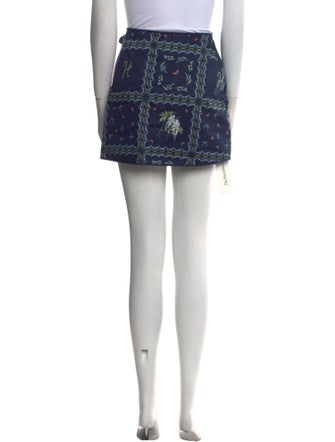 Hill House Home Printed Mini Skirt