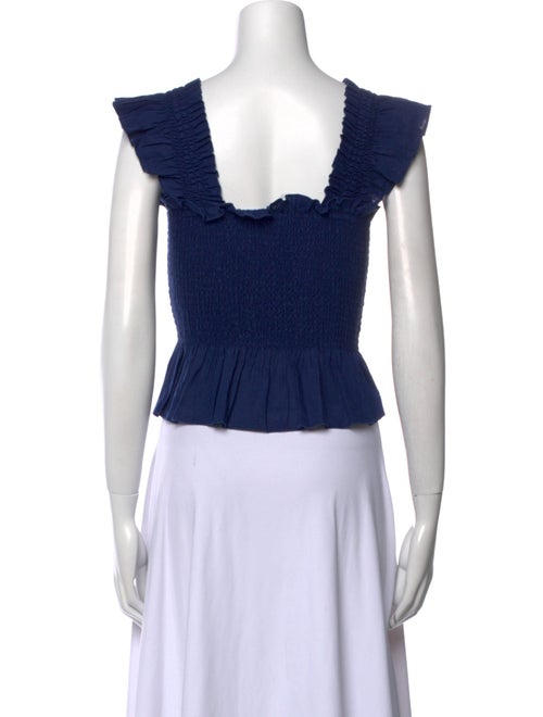 Hill House Home Linen Square Neckline Crop Top