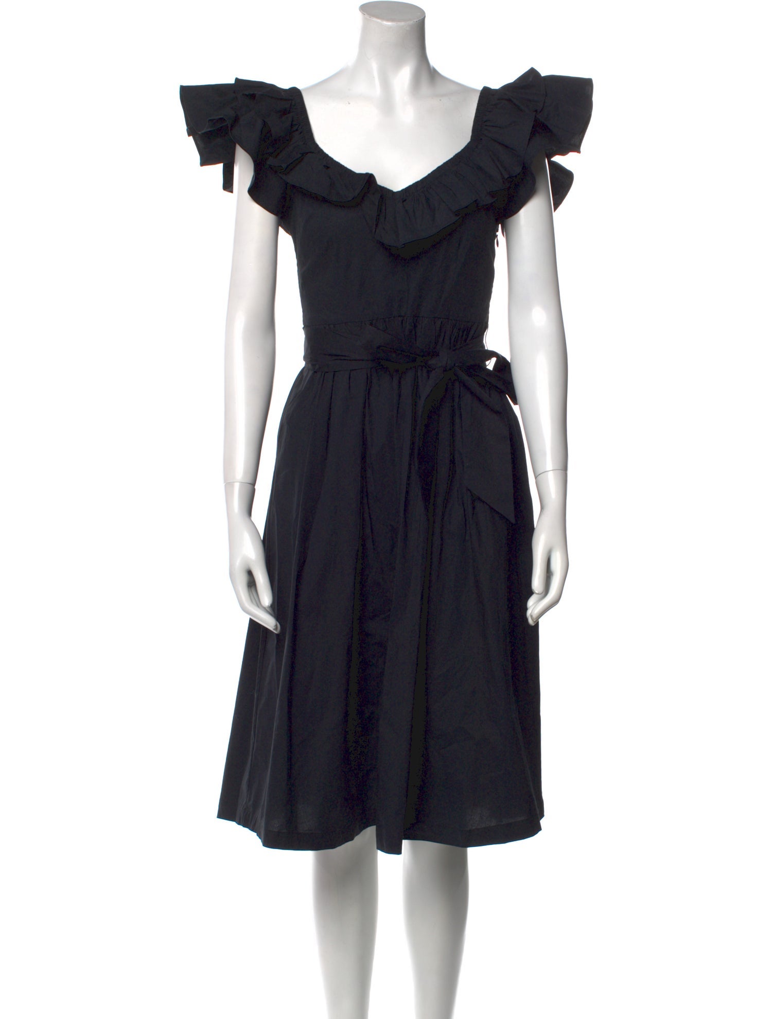 Hill House Home V-Neck Midi Length Dress w/ Tags