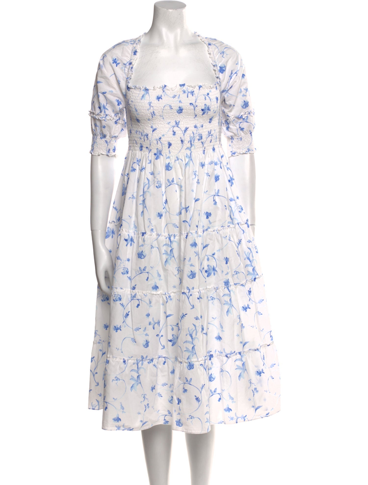 Hill House Home Floral Print Mini Dress
