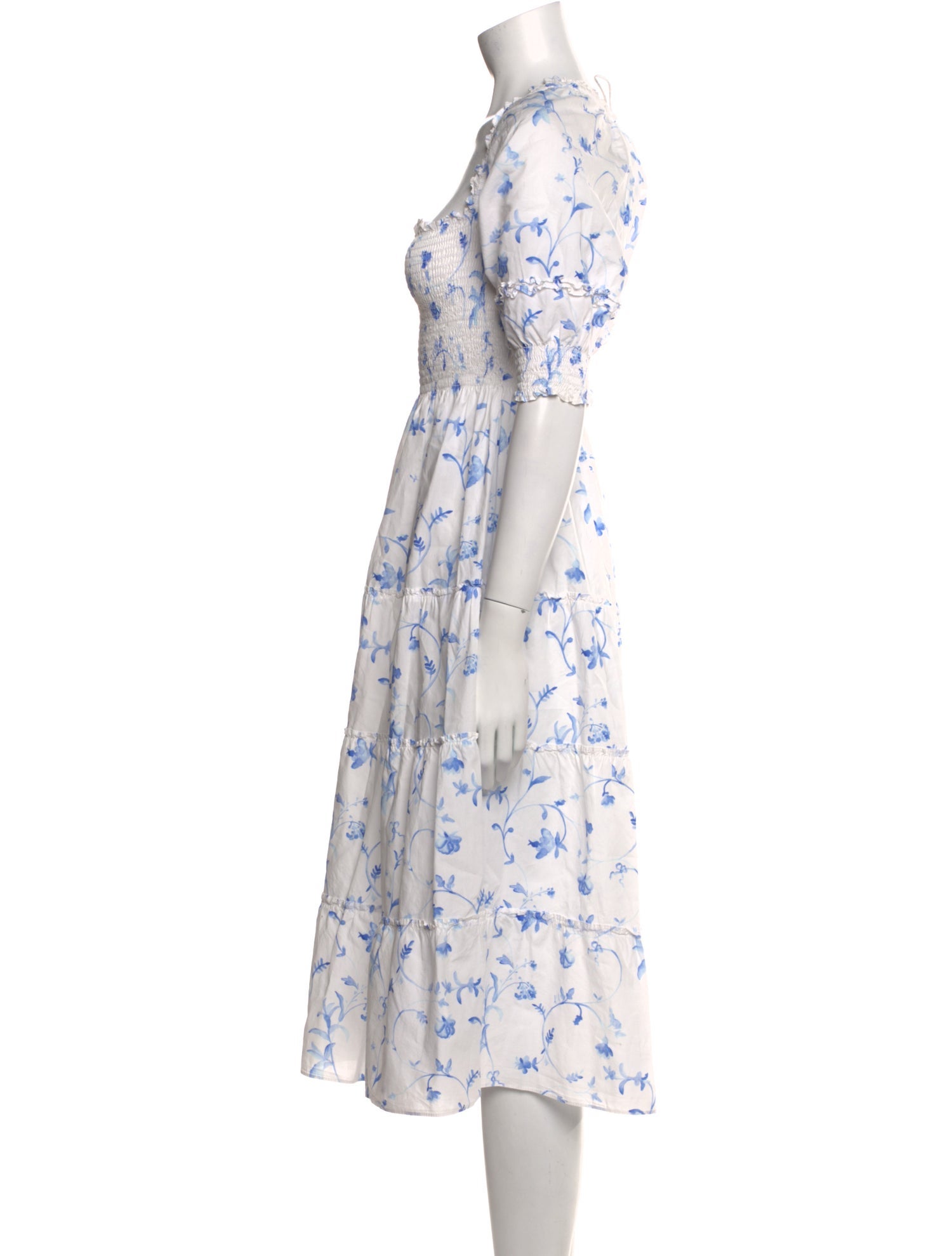 Hill House Home Floral Print Mini Dress