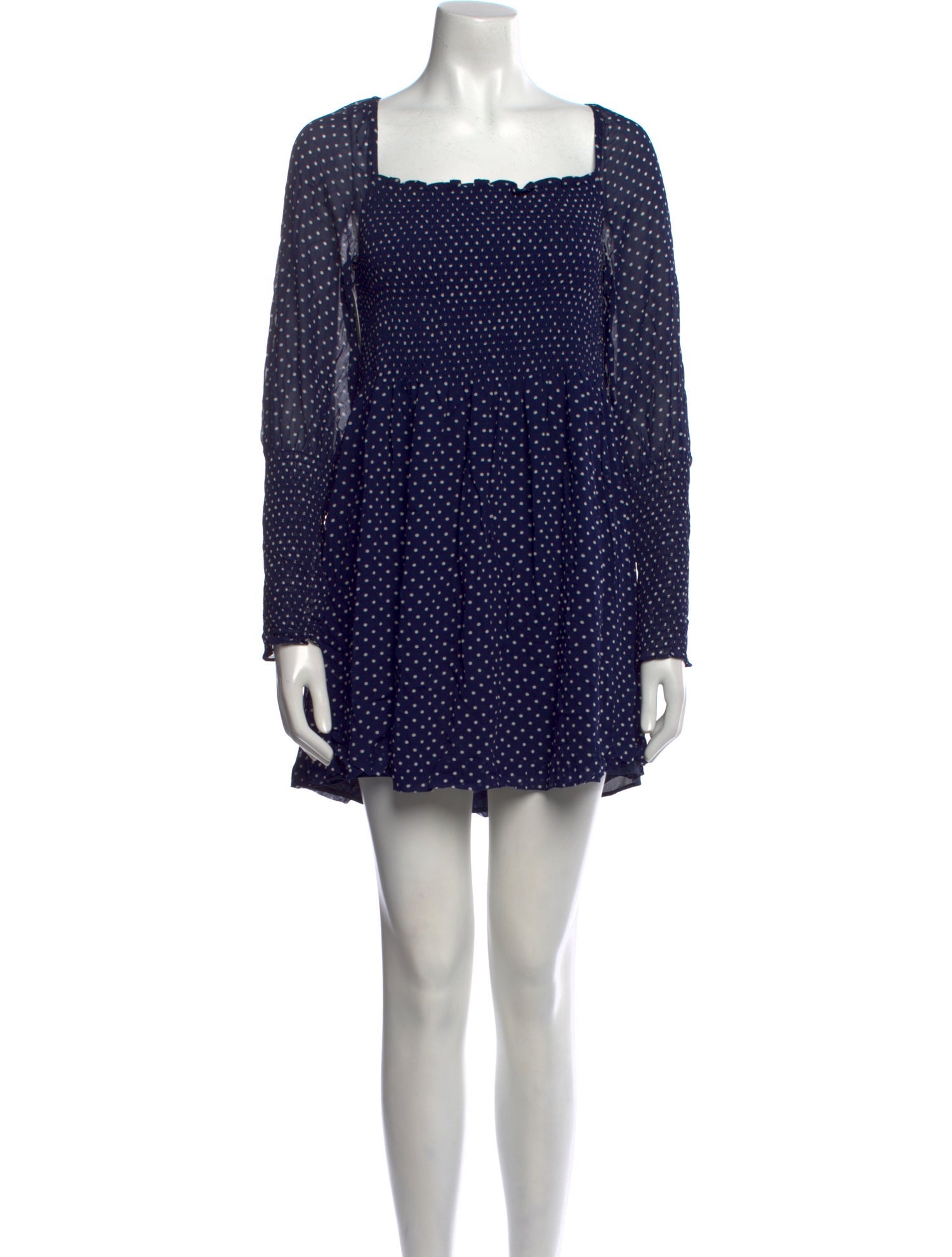 Hill House Home Polka Dot Print Mini Dress w/ Tags