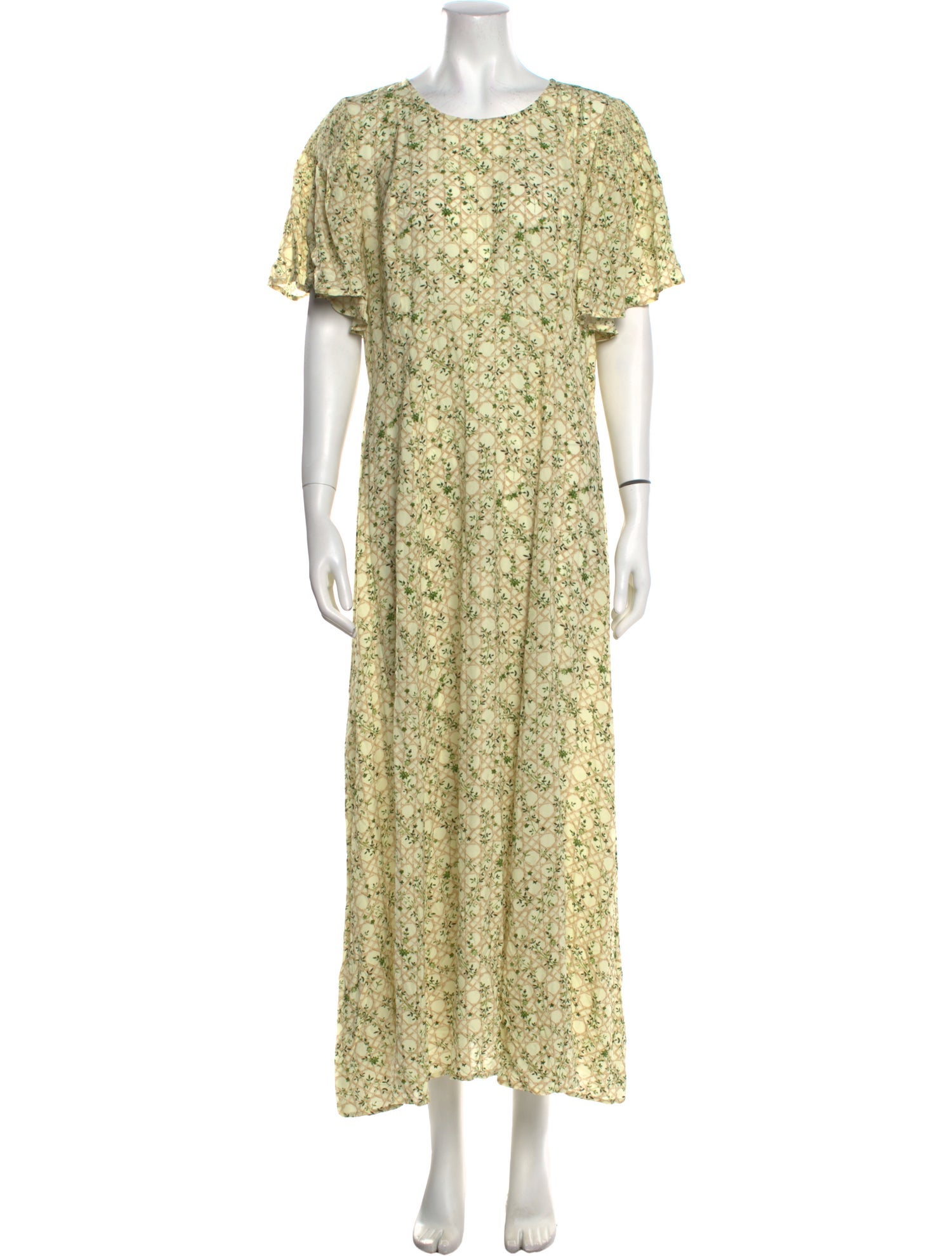 Hill House Home Floral Print Long Dress w/ Tags