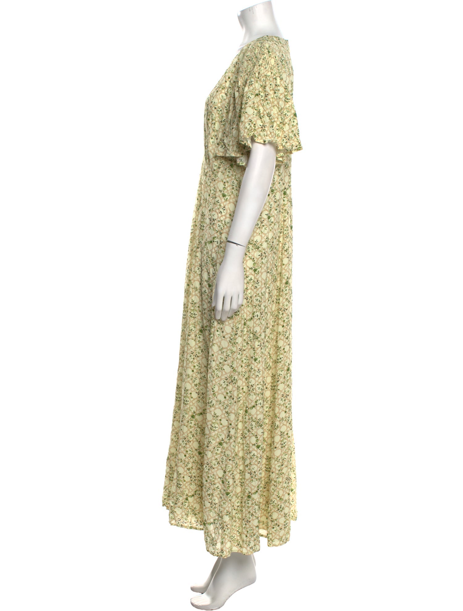 Hill House Home Floral Print Long Dress w/ Tags