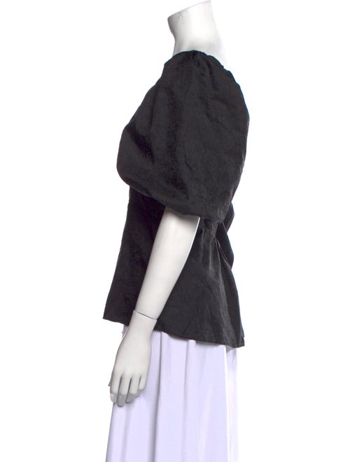 Hill House Home Square Neckline Short Sleeve Top