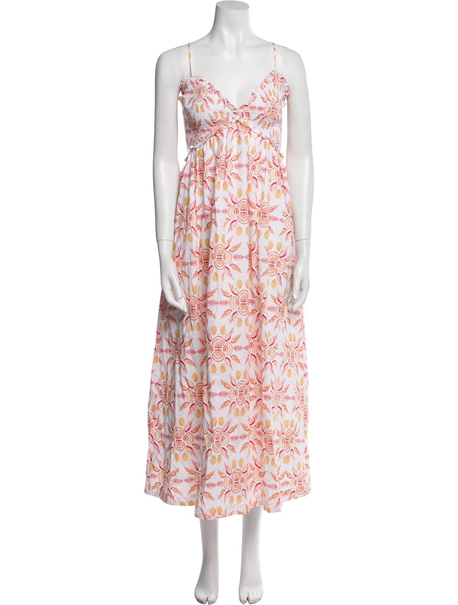 Hill House Home Floral Print Long Dress w/ Tags