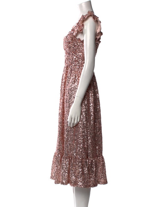 Hill House Home Square Neckline Midi Length Dress