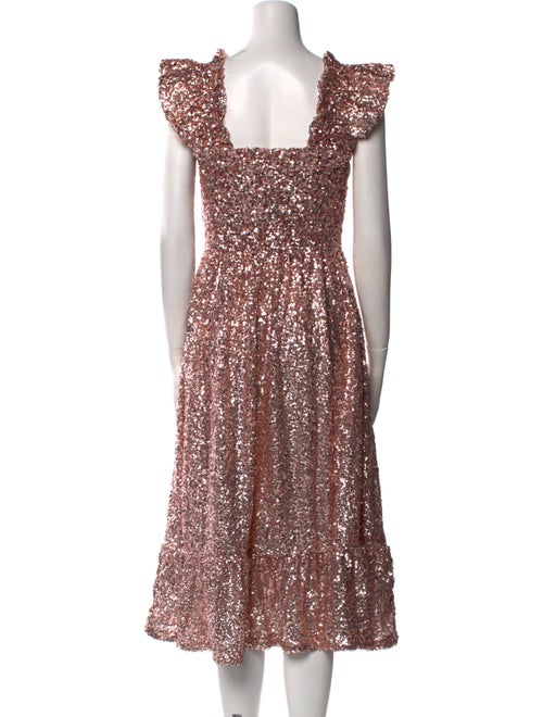 Hill House Home Square Neckline Midi Length Dress