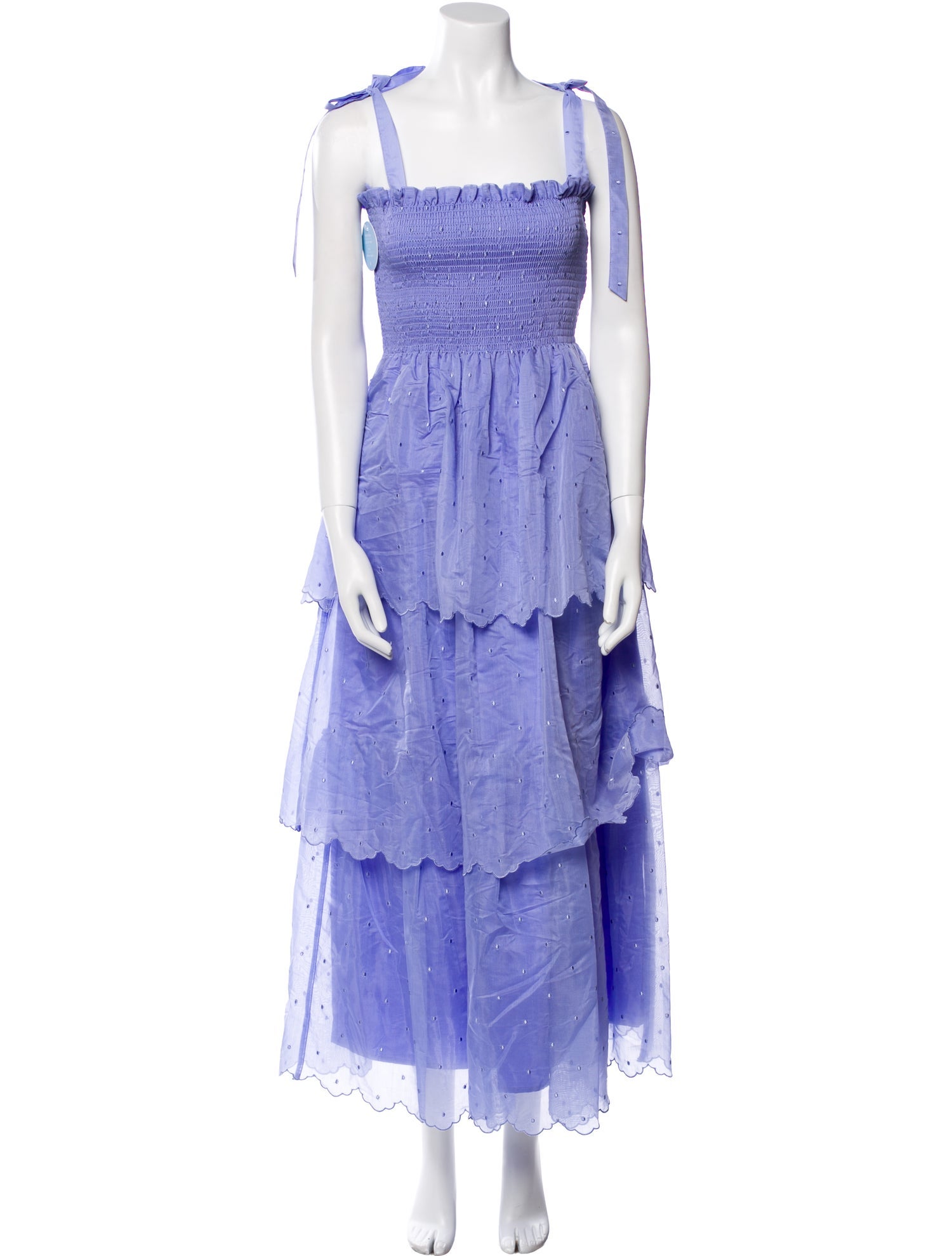 Hill House Home Square Neckline Midi Length Dress w/ Tags