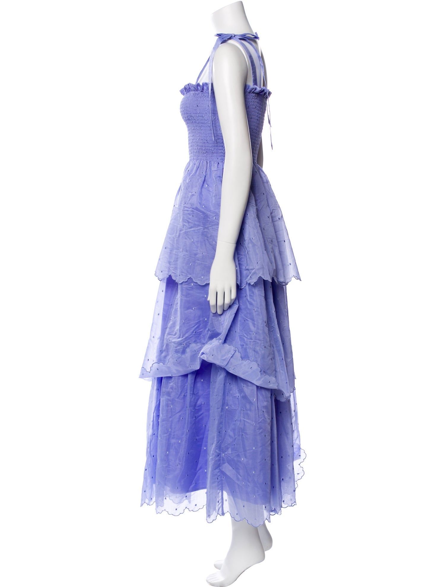 Hill House Home Square Neckline Midi Length Dress w/ Tags