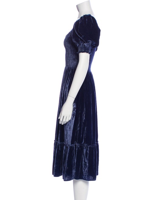 Hill House Home Scoop Neck Midi Length Dress