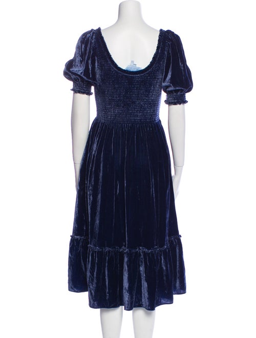 Hill House Home Scoop Neck Midi Length Dress