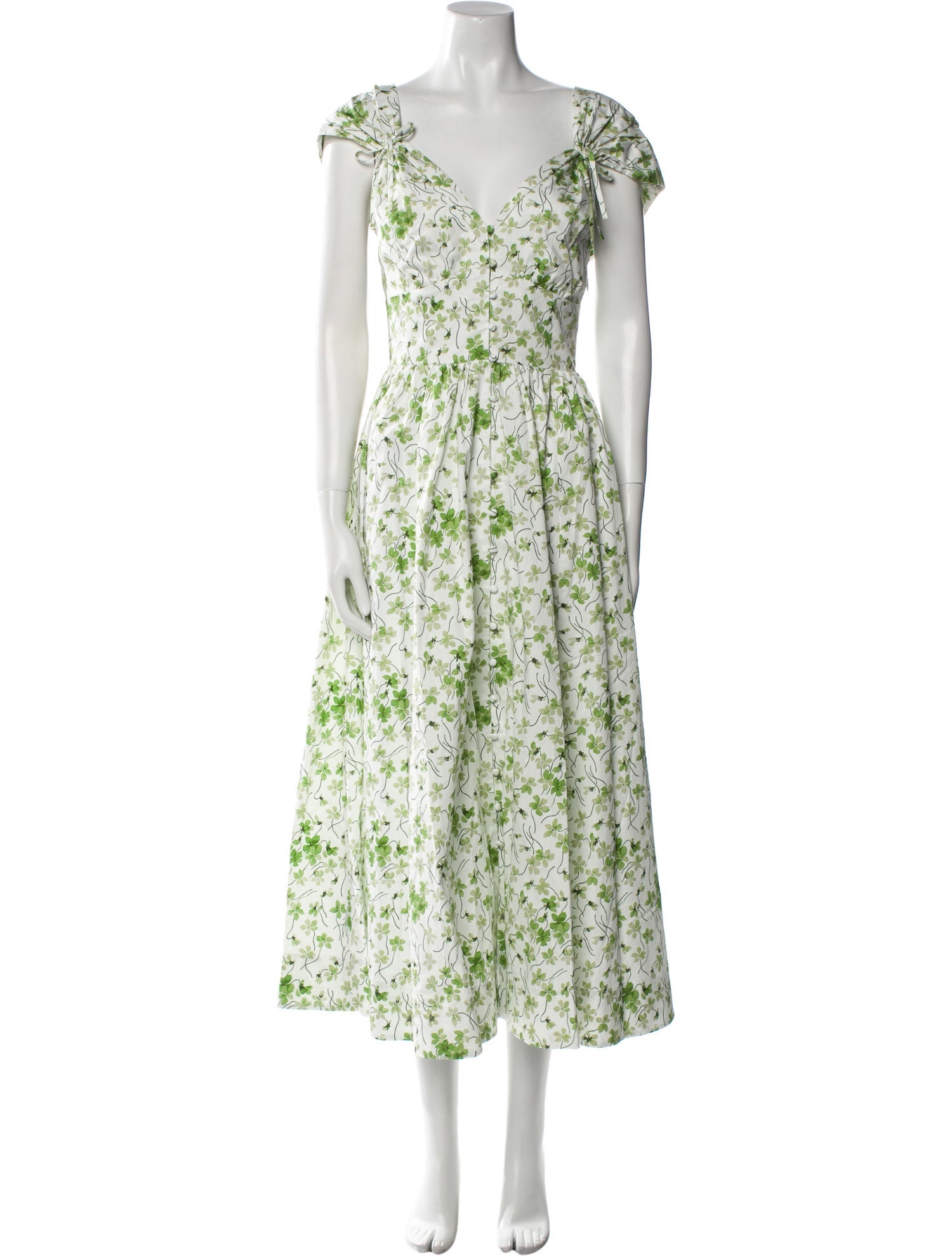 Hill House Home Floral Print Long Dress w/ Tags