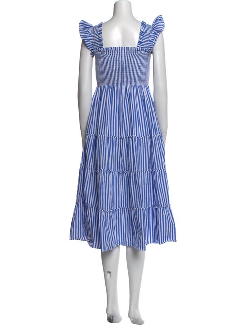 Hill House Home Striped Midi Length Dress