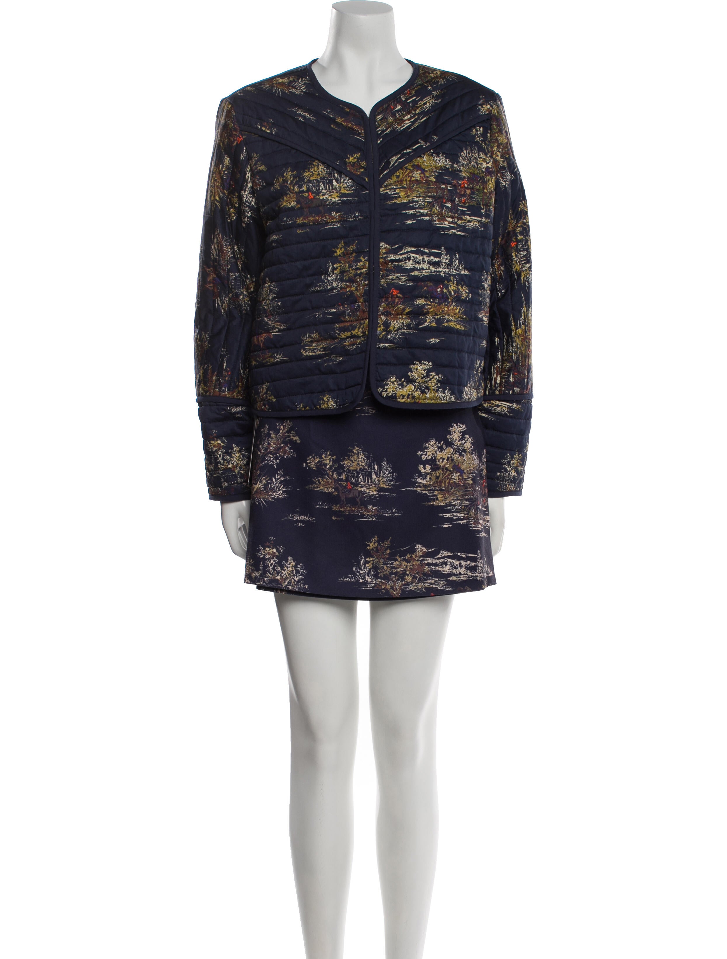 Hill House Home Printed Skirt Set