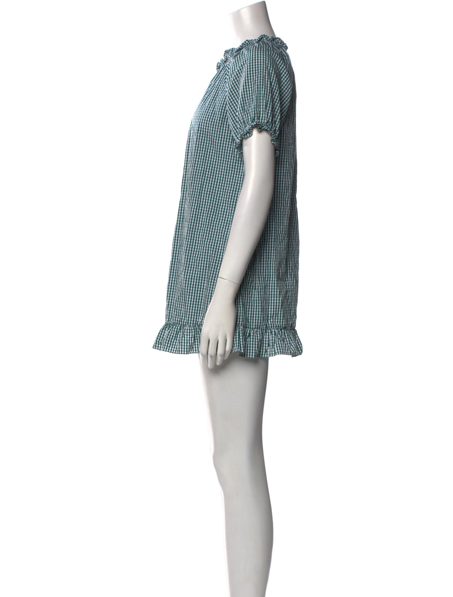 Hill House Home Plaid Print Mini Dress