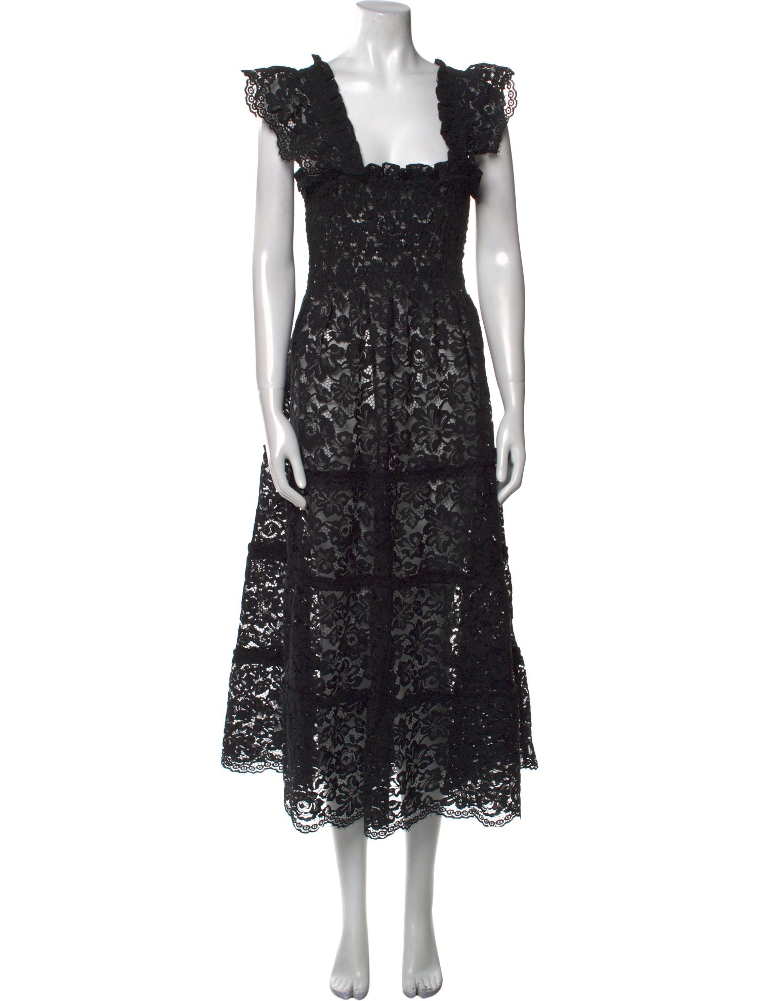 Hill House Home Nylon Midi Length Dress