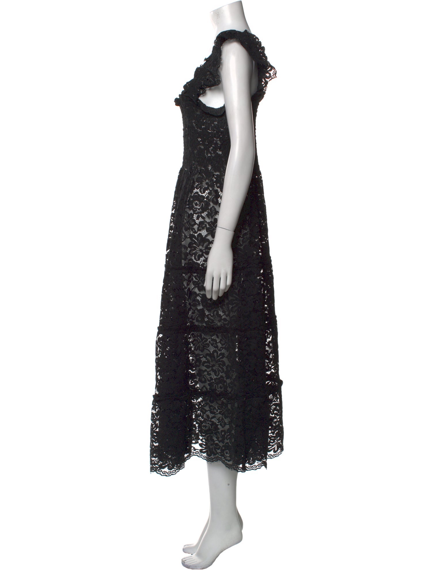 Hill House Home Nylon Midi Length Dress