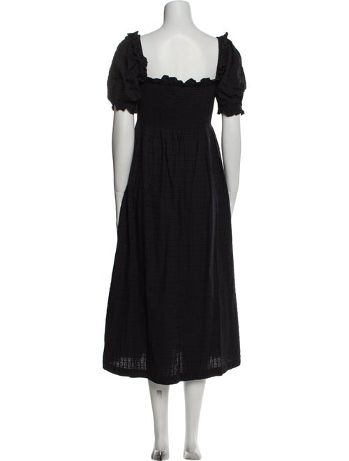 Hill House Home Square Neckline Midi Length Dress