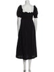 Hill House Home Square Neckline Midi Length Dress