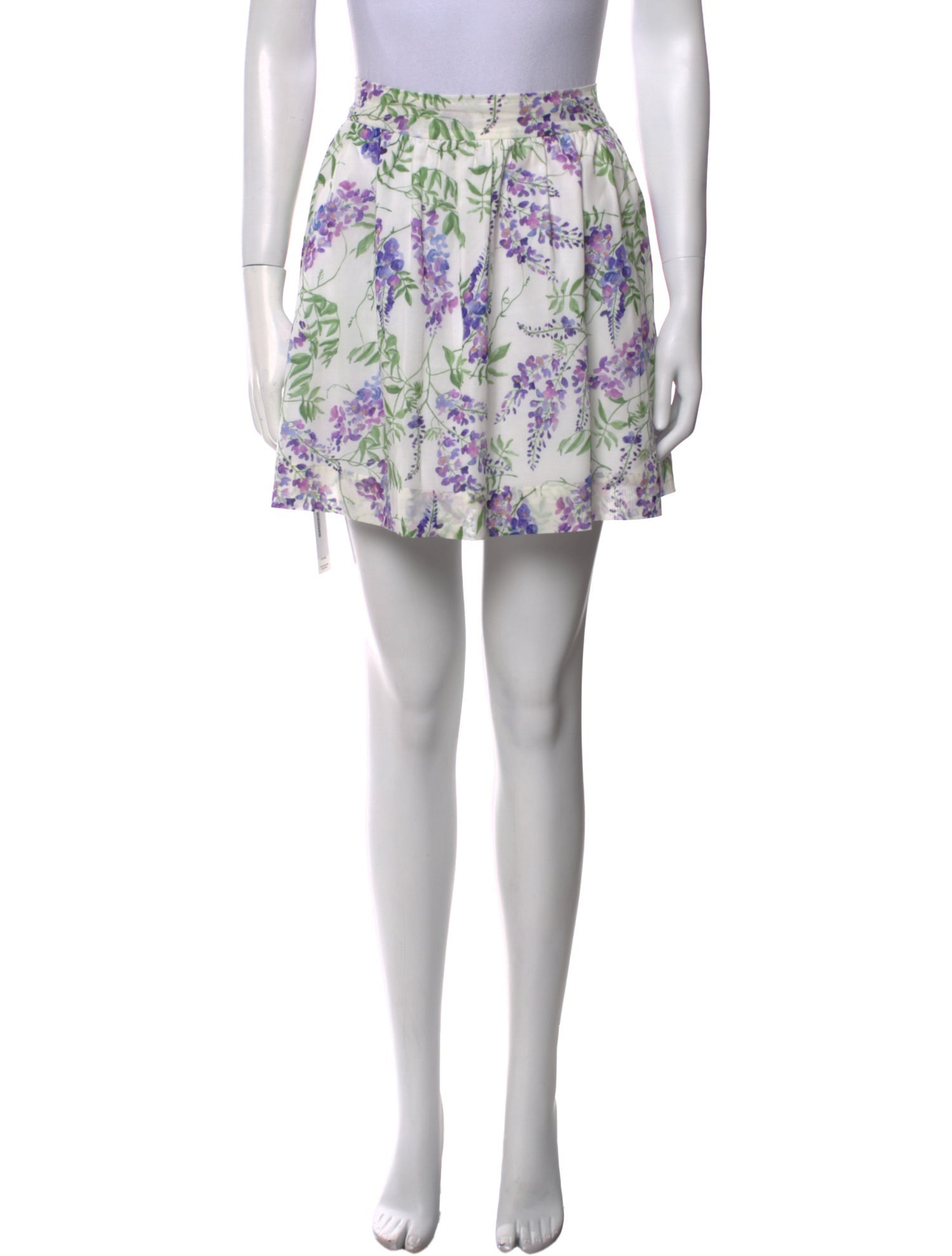 Hill House Home Floral Print Mini Skirt
