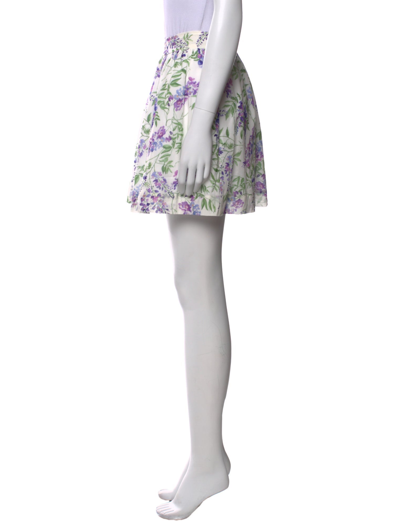 Hill House Home Floral Print Mini Skirt