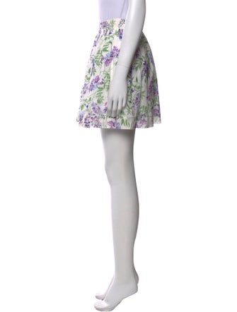 Hill House Home Floral Print Mini Skirt