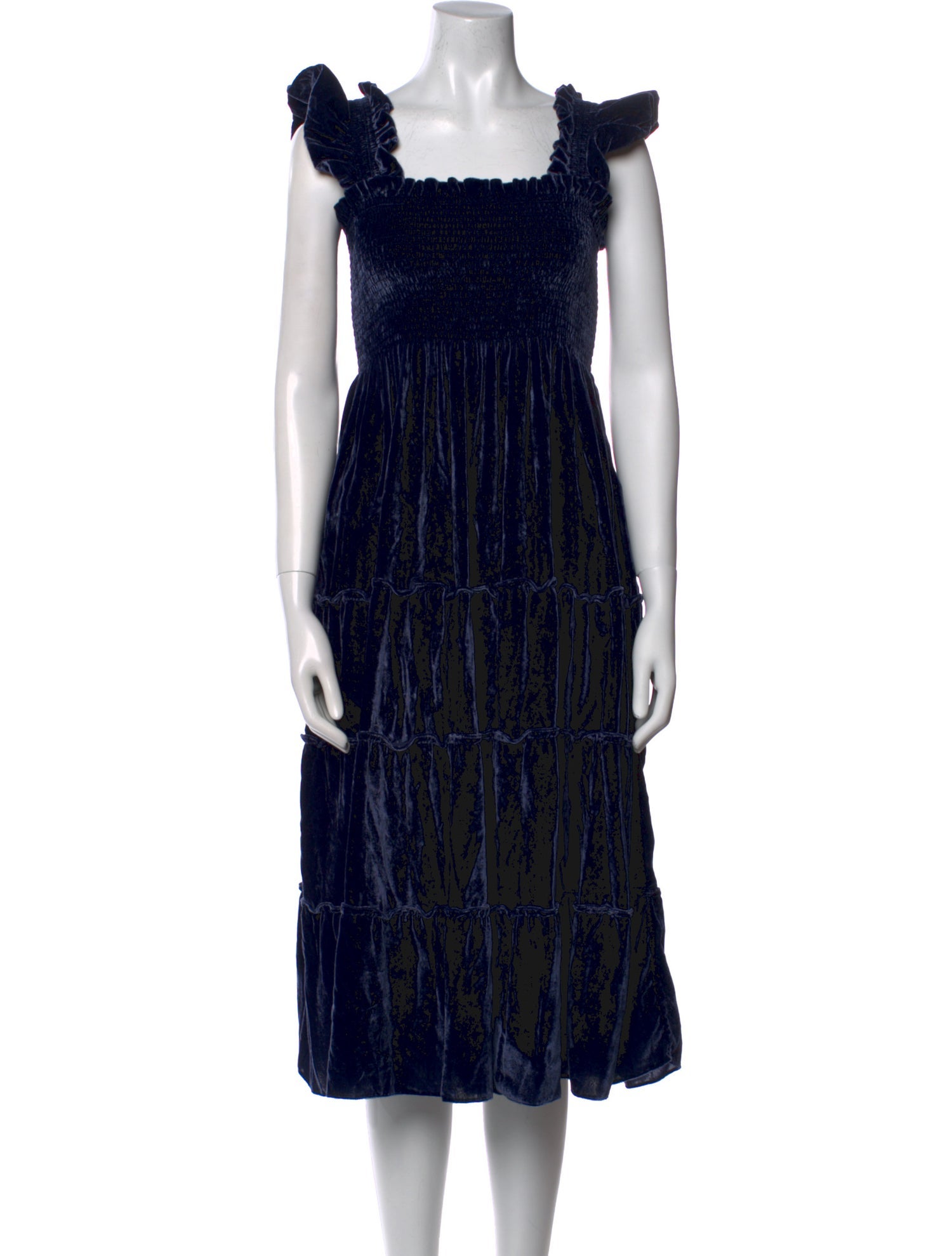 Hill House Home Printed Midi Length Dress