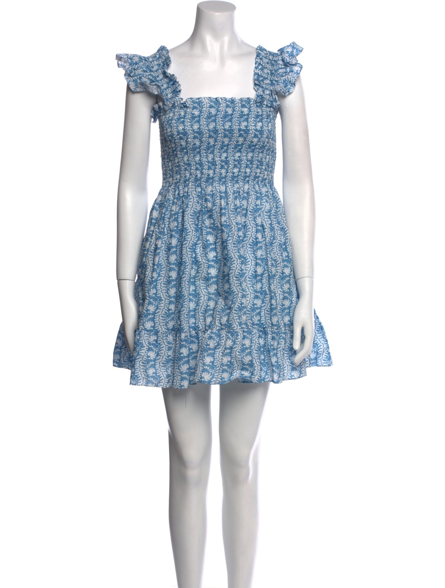 Hill House Home Floral Print Mini Dress