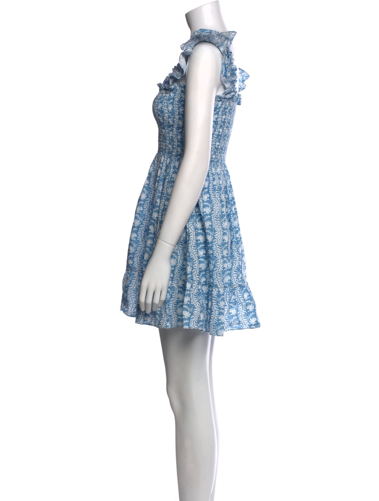 Hill House Home Floral Print Mini Dress