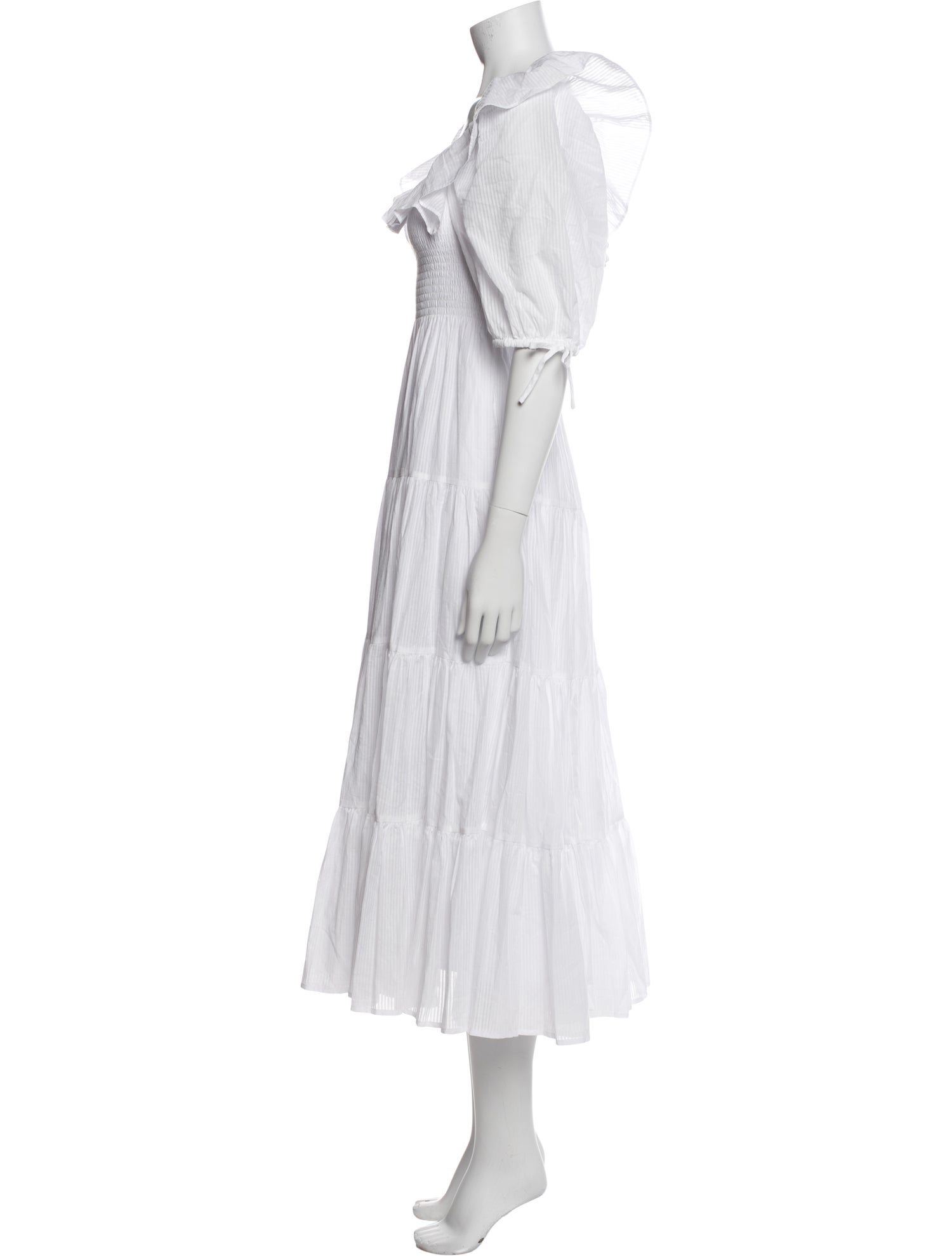 Hill House Home Square Neckline Midi Length Dress