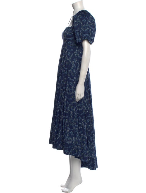 Hill House Home Floral Print Long Dress