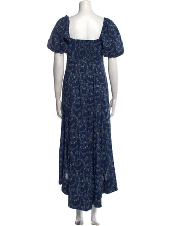 Hill House Home Floral Print Long Dress